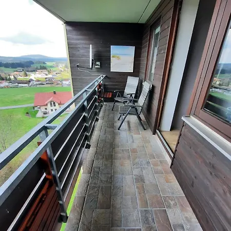 Apartament Ferienwohnung In Ludwigsreut Mit Eigenem Balkon *